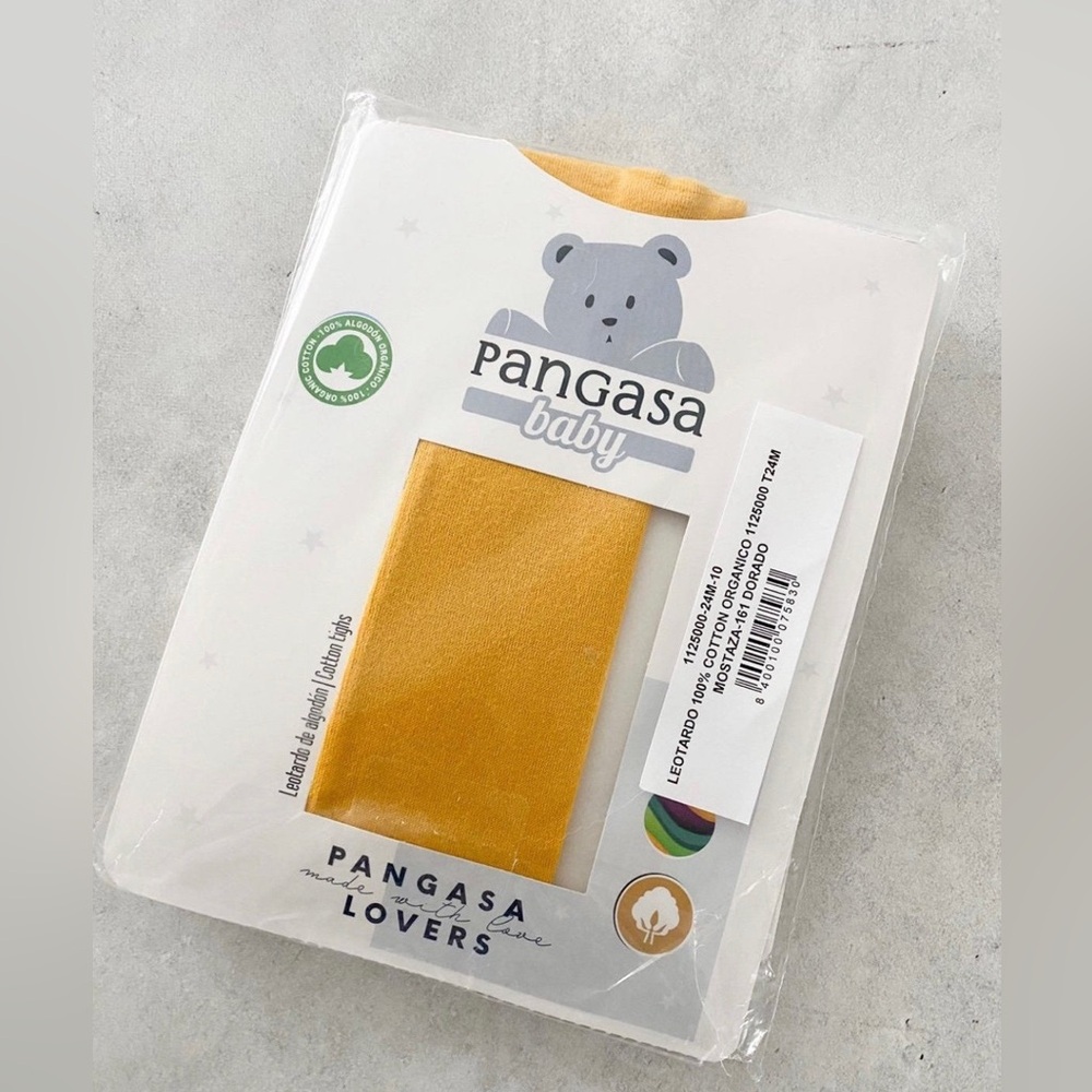 NWT Pangasa baby spanish tights sz 2